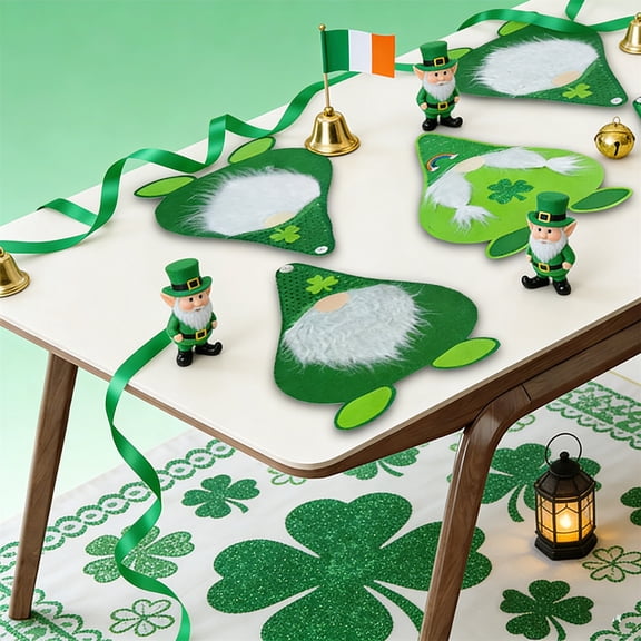 Table Cloth Rectangle Table St. Patrick's Day Table Flag Festival Tablecloth Irish Festival Faceless Old Man