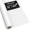 thumbnail image 1 of Table Cloth Roll Plastic - White 40”x 300’ Feet, Disposable Tablecloth Rolls to Cover Table, Plastic Tablecloths for Covering Tables, 1 of 5