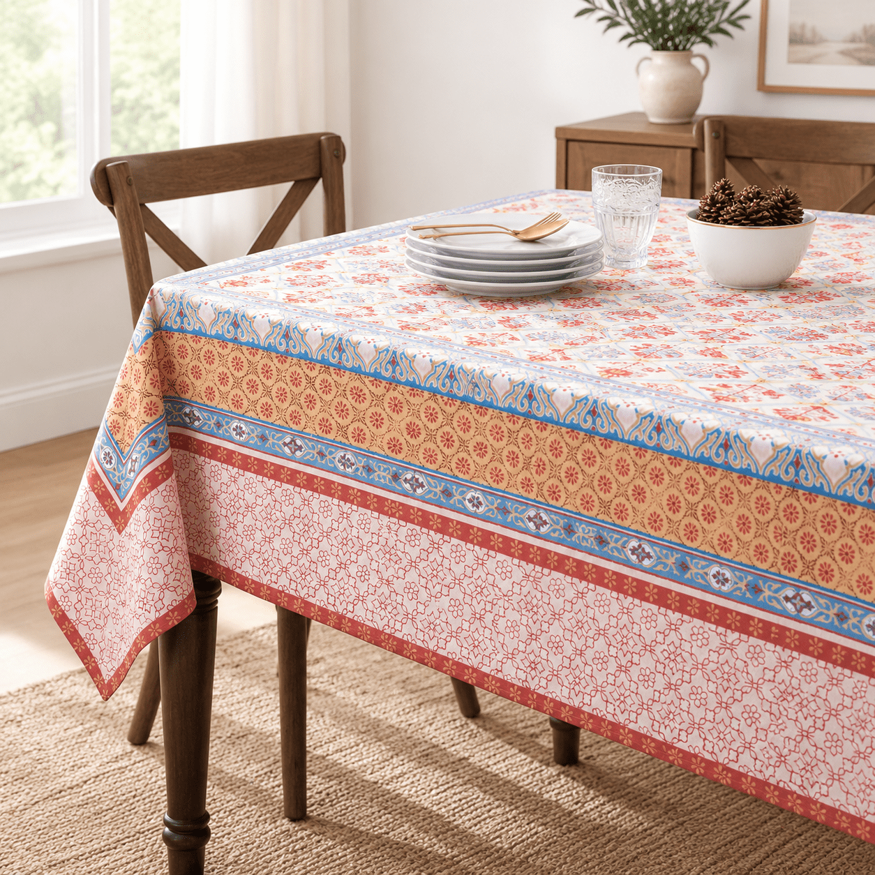 Table Cloth Square Reusableton 60