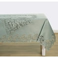 thumbnail image 1 of Table Cloth for Dining Table, Dark Gray Table Linen, 60x120 inches Rectangle - The Alvina Collection - Home Decor, 1 of 4