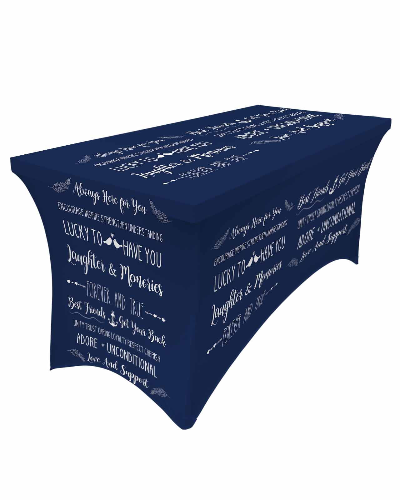 Table Cloths for 6 foot Rectangle Tables Quotes of Friendship and Love