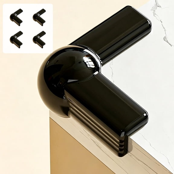 Table Corner Guards Edge Protectors Safety PVC Cushion Strong Adhesive No Drill Easy Install Furniture Protector Anti Collision Bumper for Home Table Desk Cabinet Kitchen Living Room