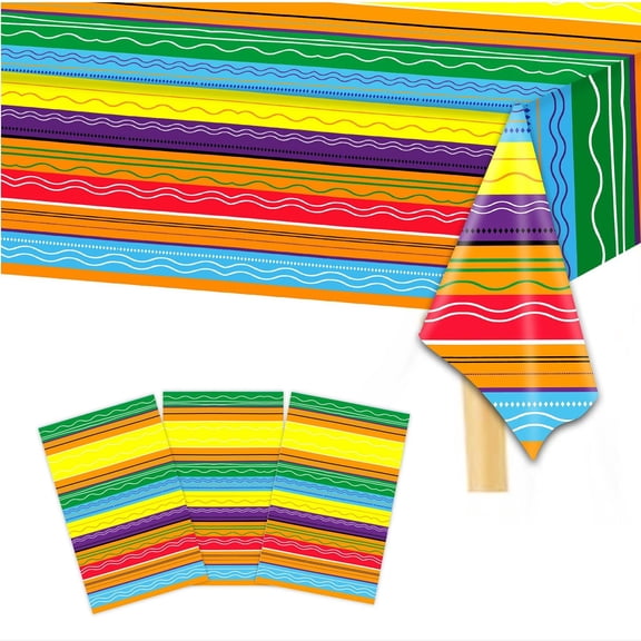 Table Cover Oval Tablecloth Mexican Carnival Table Cloth 132 * 220cm
