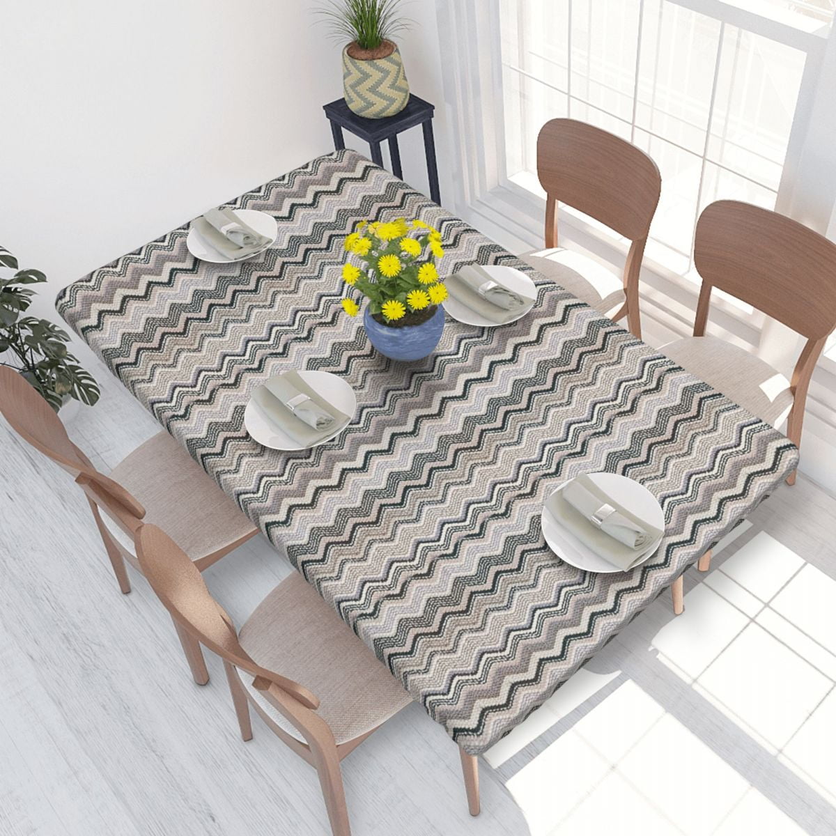 Elastic Tablecovers Rectangular Elastic Table Cloths For Rectangular Tables 4FT6FT Elastic Table Cover