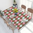 thumbnail image 1 of Table Cover Rectangular Elastic Edged Tablecloth Fit 4FT Table Cloth s, 1 of 5