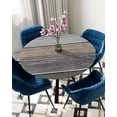 thumbnail image 1 of Table Cover Retro Country Style Round Tablecloth Elastic Indoor Outdoor Waterproof Dining Table Dec, 1 of 5