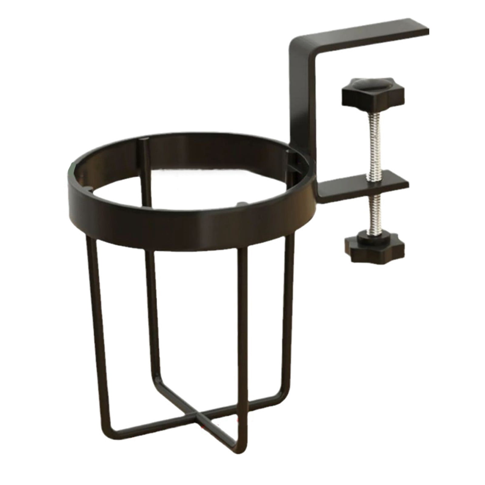 Table Cup Holder Desktop Mug Rack Bottle Tray Clip On Horizontal