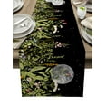thumbnail image 1 of Table Decor Table Runner Simple Retro Herb Fresh Pattern Coffee Table Cover Cloth Wedding Party Restaurant Table Runner, 1 of 5