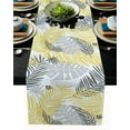 thumbnail image 1 of Table Decor Table Runner Summer Tropical Palm Tree Pattern Coffee Table Cover Cloth Wedding Party Restaurant Table Runner, 1 of 5