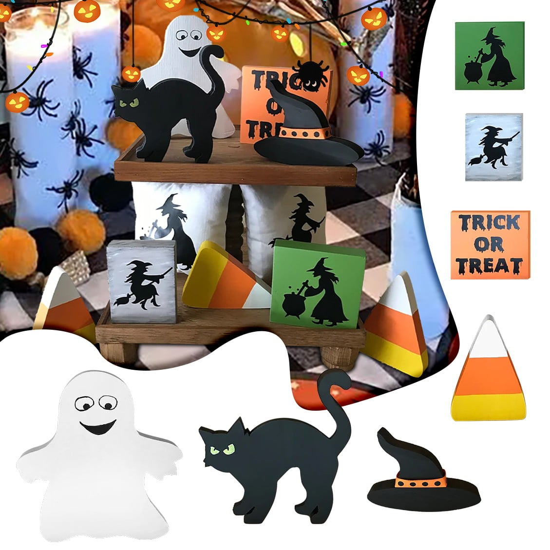 Table Decorations Bar Trays for Liquor Display Tabletop Decorations for