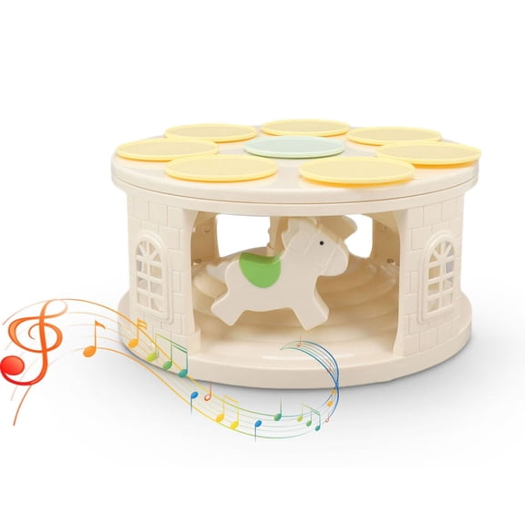 Table Display Stand Swing Tray Turntable Double Layer Revolving Dessert Machine