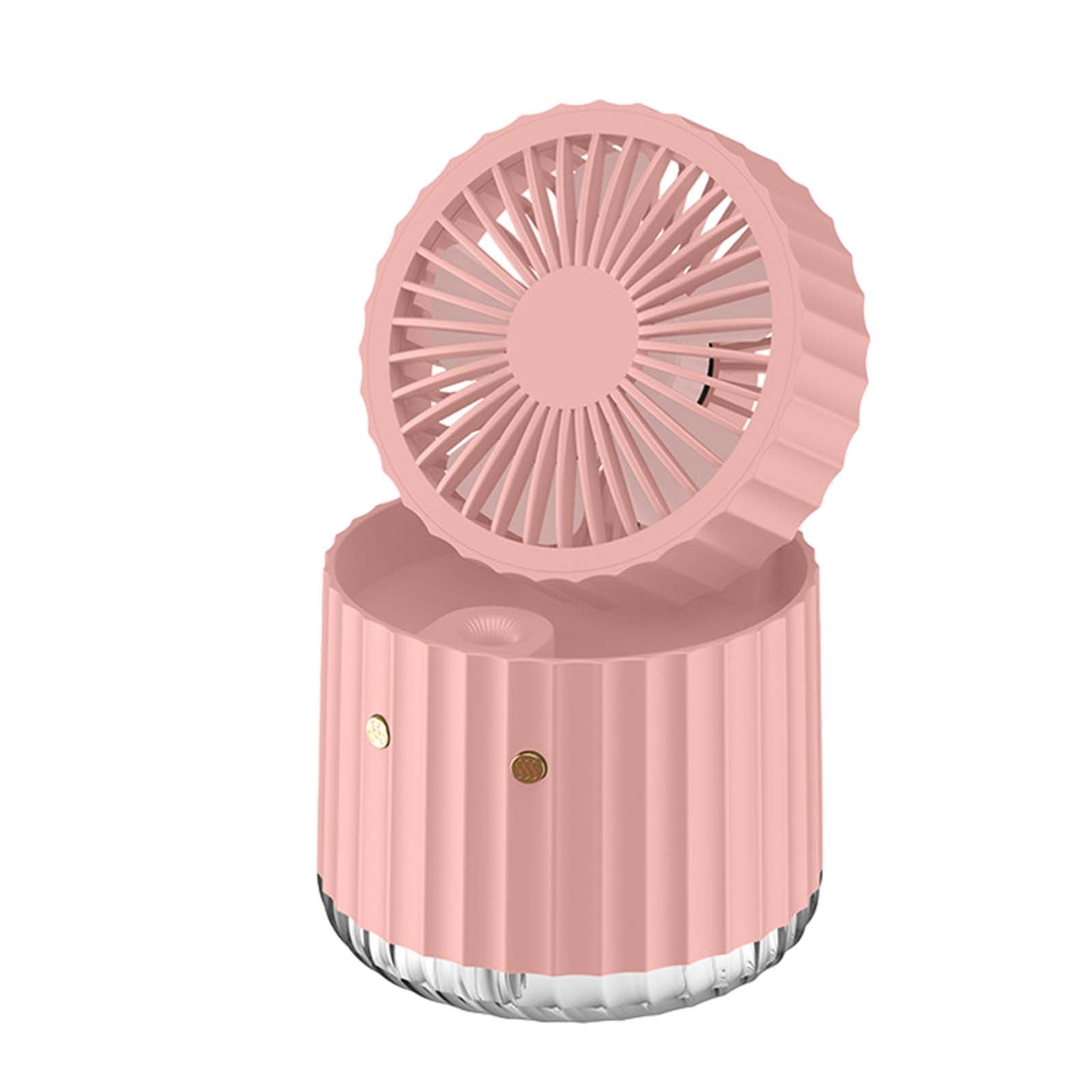 Table Fan Rechargeable Battery Powered Table Fan with Auto Oscillation 90 Foldable Super Quiet