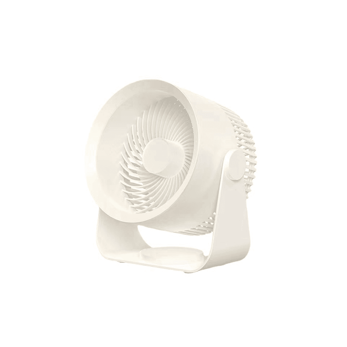 Table Fan, Rechargeable Fan, Portable Air Circulator Fan, Quiet Ventilator, Desktop Wall Ceiling Fan Air Cooler White