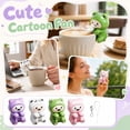 thumbnail image 1 of Table Fan for Food, Quiet with Clip – USB Rechargeable Fan with Animal Design for Tea Hot Drinks Children Meals Meals Kitchen Noodles Coffee, 1 of 6