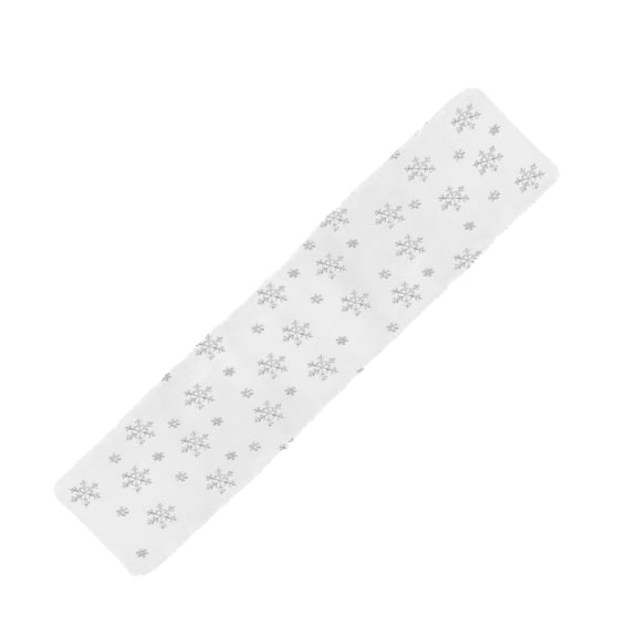 Table Flag Flag Dining Room Family Table Decorative Cloth White Snowflake Decorative Table Flag Mint Table Plaid Table Runners 72 Inches Long
