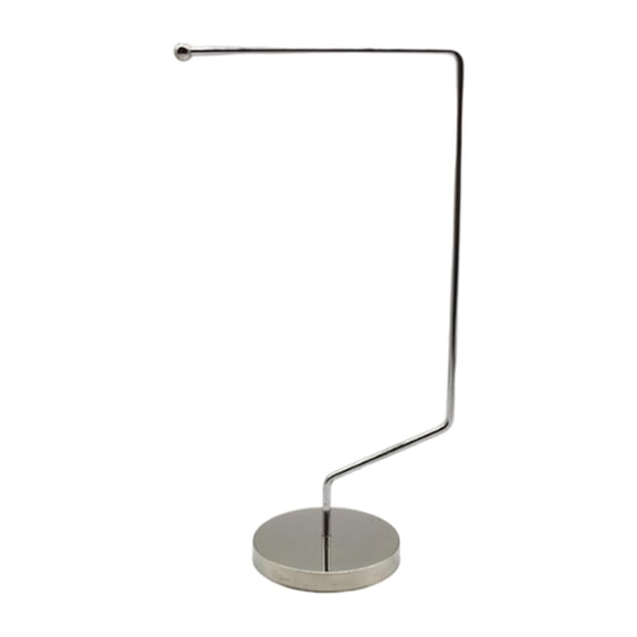 Table Flag Stand Banner Holder Compact Stainless Steel Stable Base for Business Office Desktop Display