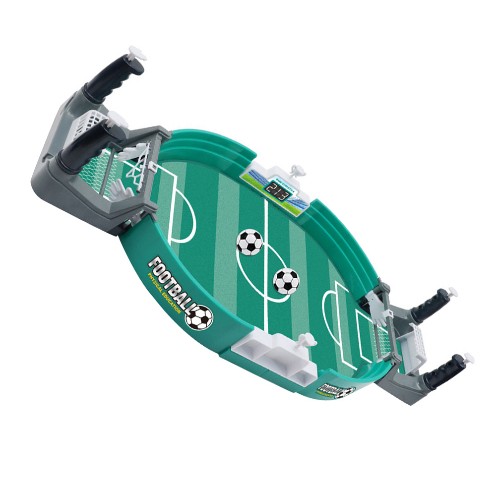 Table Football Slingshot Game Puzzle Toys Mini Footballs for Kids Wood