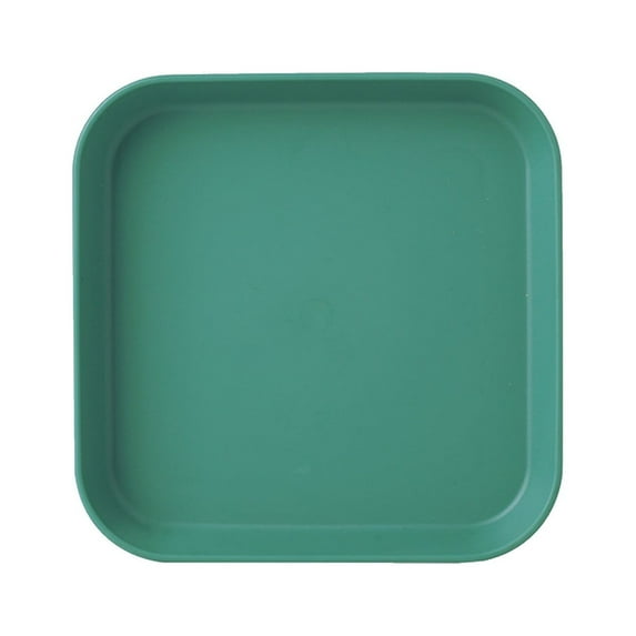 Table Garbage Plate,5.7-Inch Spit Bone Dish - Mini Snack Plate for Nuts, Pickles, Cake, Candy, Dishwasher Safe Plastic Garbage Tray for Dining Table, Picnic, Party, Dorm Room Essentials(Green)