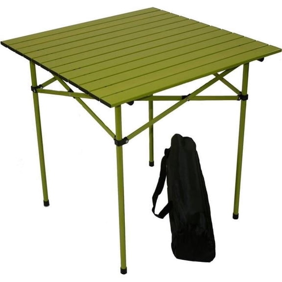 Table In A Bag Manufacturing Corp. Table in a Bag - Green Aluminum Table with carry bag