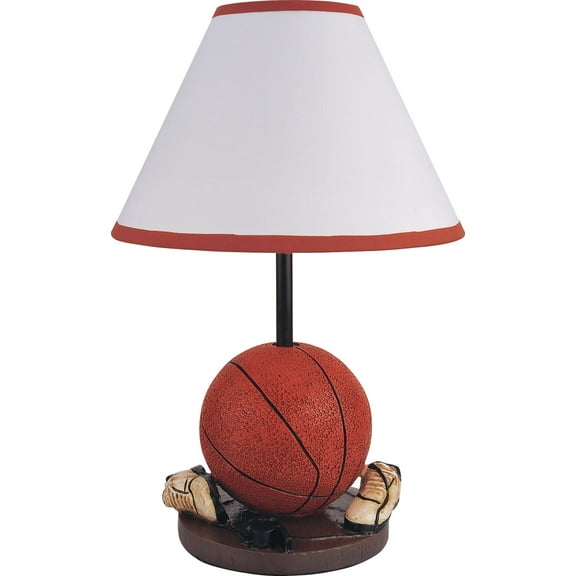 Table Lamp, 16"BASKETBALL LAMP (1PCS/CTN) (0.85/4.40), Brown Mix LED Lamp,Polyresin Bedroom Lamp, Lighting & Lamps 16"BASKETBALL LAMP (1PCS/CTN) (0.85/4.40)