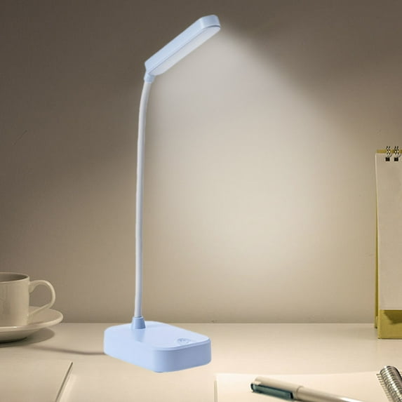 Table Lamp Gmogad Cell Phone Bracket Folding Desk Lamp Students Study Eye-care Desk Lamp USB Rechargeable LED Small Desk Lamp Night Light Battery Operated