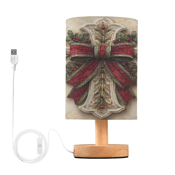 Table Lamp Desk Lamp Bedside Lamp LED Lamp Night Light With USB Charging Interface for Home Bedroom Living Room Beautiful Christmas Cross