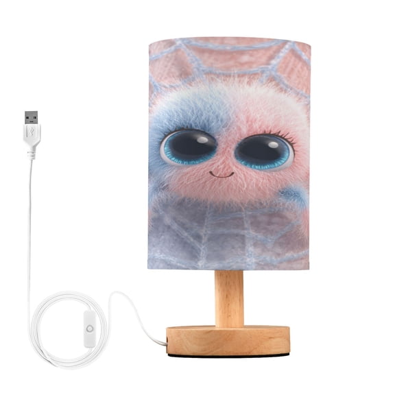 Table Lamp Desk Lamp Bedside Lamp LED Lamp Night Light With USB Charging Interface for Home Bedroom Living Room Cute Spider