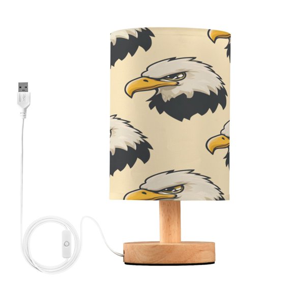 Table Lamp Desk Lamp Bedside Lamp LED Lamp Night Light With USB Charging Interface for Home Bedroom Living Room Hawks Head Pattern