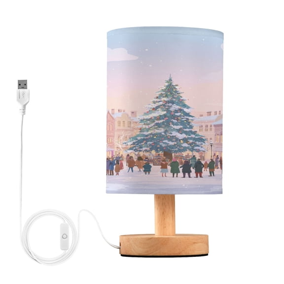 Table Lamp Desk Lamp Bedside Lamp LED Lamp Night Light With USB Charging Interface for Home Bedroom Living Room Romantic Christmas Street