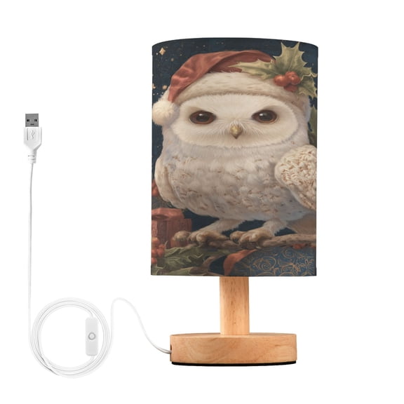 Table Lamp Desk Lamp Bedside Lamp LED Lamp Night Light With USB Charging Interface for Home Bedroom Living Room Warm Cute Christmas Owl