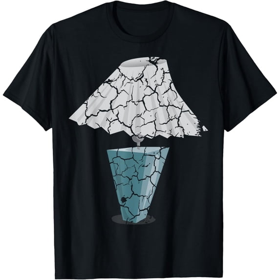 Table Lamp Distressed T-Shirt