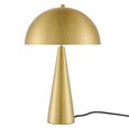 thumbnail image 1 of Table Lamp, Gold, Metal, Modern Contemporary, Mid Century Living Kitchen Cafe Bistro Restaurant Hospitality, 1 of 8
