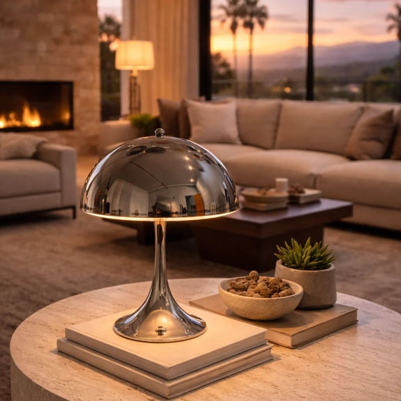 Table Lamp LED, Modern Accent Light - Modern Ambient Lighting for Desk, Bedside, Lounge & Restaurant
