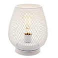 thumbnail image 1 of Table Lamp Light Bedside Bedroom Decor White, 1 of 7