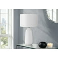thumbnail image 1 of Table Lamp Lighting, 26"h, Table Lamp, Cream Ceramic, Ivory / Cream Shade, Modern,LED Lamp, 1 of 7