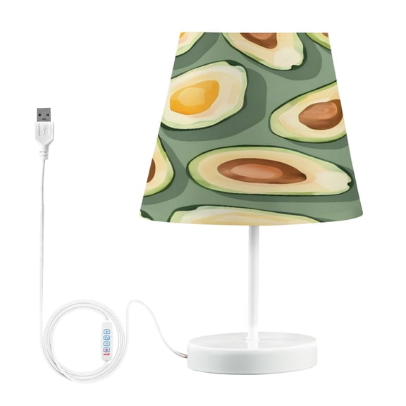 Table Lamp Medium 7.9x11.8 Inches Table Lamps Night Light Tools & Home Improvement Bedroom Lamp Guest Room Lamp Study Lamp Office Lamp Avocado