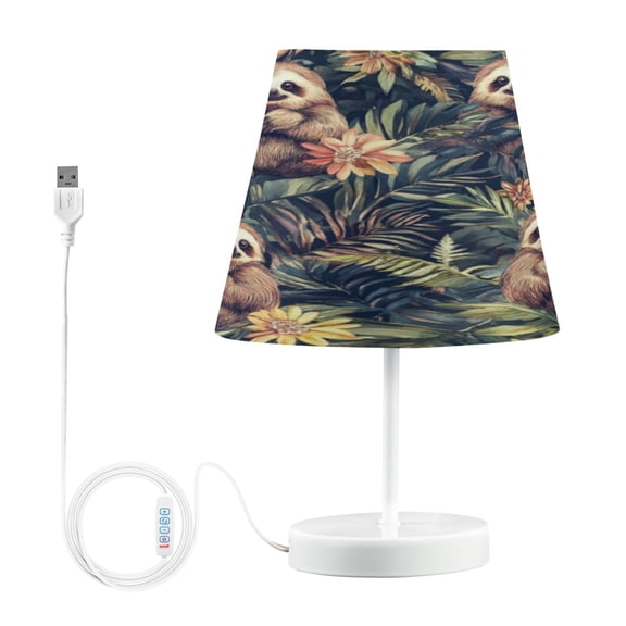 Table Lamp Medium 7.9x11.8 Inches Table Lamps Night Light Tools & Home Improvement Bedroom Lamp Guest Room Lamp Study Lamp Office Lamp Cartoon Cute Sloth