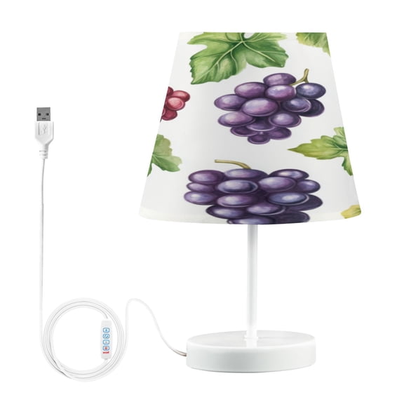 Table Lamp Medium 7.9x11.8 Inches Table Lamps Night Light Tools & Home Improvement Bedroom Lamp Guest Room Lamp Study Lamp Office Lamp Cartoon Grape