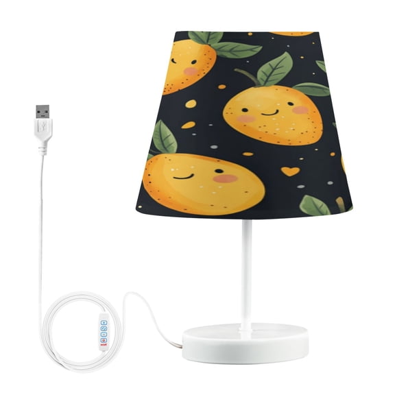 Table Lamp Medium 7.9x11.8 Inches Table Lamps Night Light Tools & Home Improvement Bedroom Lamp Guest Room Lamp Study Lamp Office Lamp Cartoon Smile Mango