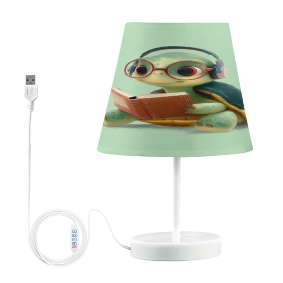 Table Lamp Medium 7.9x11.8 Inches Table Lamps Night Light Tools & Home Improvement Bedroom Lamp Guest Room Lamp Study Lamp Office Lamp Cartoon Turtle Reading