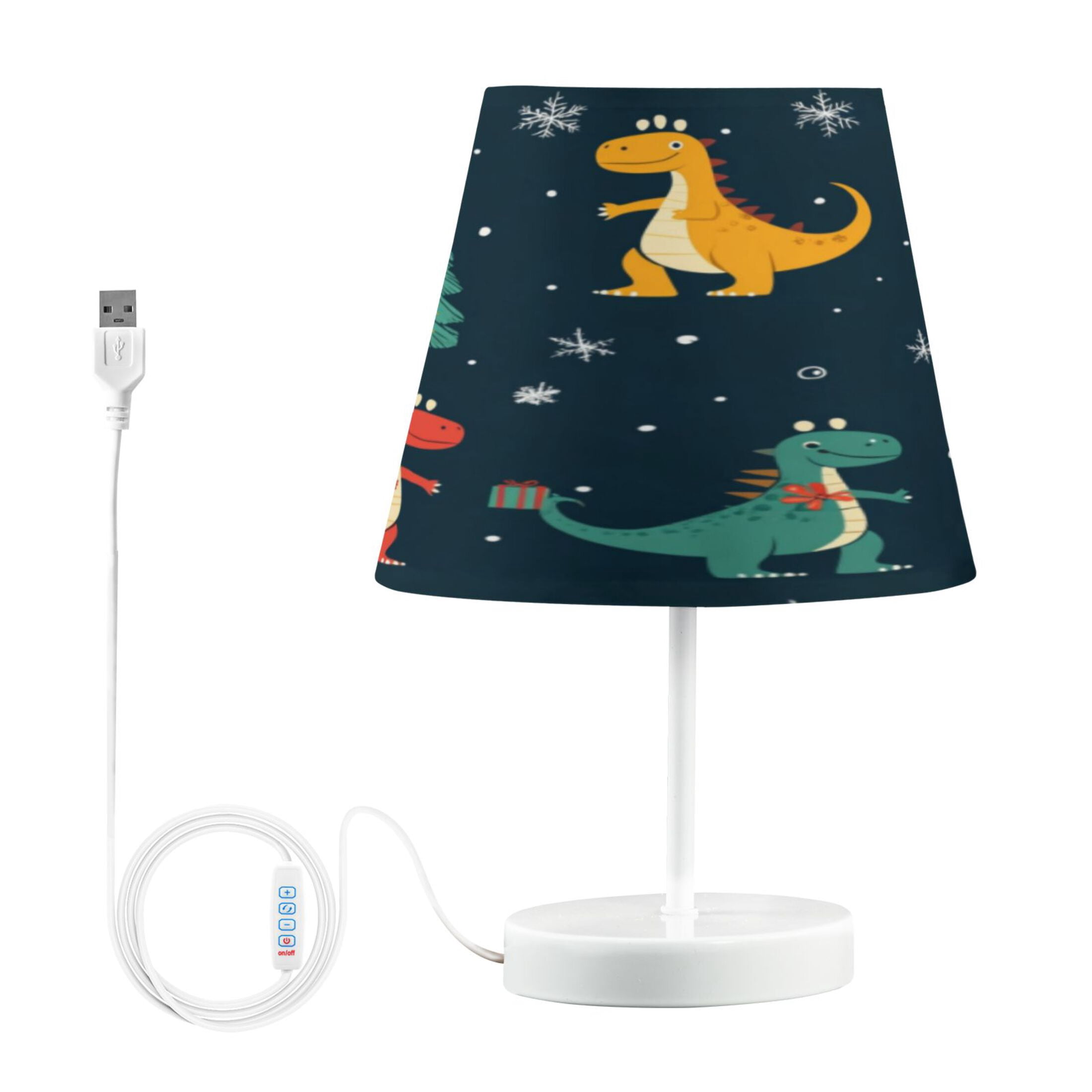Table Lamp Medium 7.9x11.8 Inches Table Lamps Night Light Tools & Home Improvement Bedroom Lamp Guest Room Lamp Study Lamp Office Lamp Christmas Dinosaur