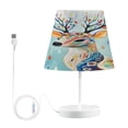 thumbnail image 1 of Table Lamp Medium 7.9x11.8 Inches Table Lamps Night Light Tools & Home Improvement Bedroom Lamp Guest Room Lamp Study Lamp Office Lamp Colorful Cool Deer, 1 of 7