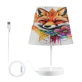 thumbnail image 1 of Table Lamp Medium 7.9x11.8 Inches Table Lamps Night Light Tools & Home Improvement Bedroom Lamp Guest Room Lamp Study Lamp Office Lamp Cool Color Fox, 1 of 7
