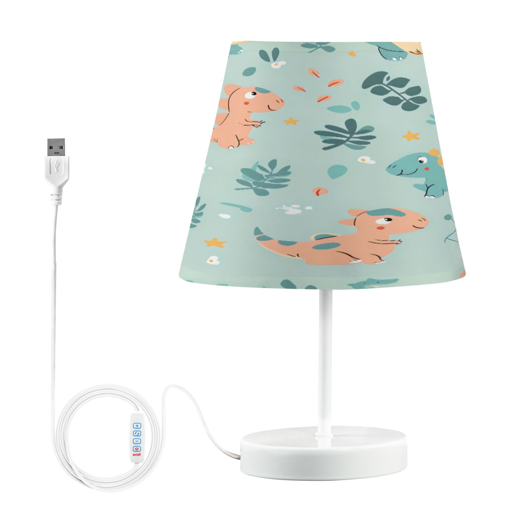 Table Lamp Medium 7.9x11.8 Inches Table Lamps Night Light Tools & Home Improvement Bedroom Lamp Guest Room Lamp Study Lamp Office Lamp Cute Dinosaur