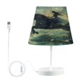 thumbnail image 1 of Table Lamp Medium 7.9x11.8 Inches Table Lamps Night Light Tools & Home Improvement Bedroom Lamp Guest Room Lamp Study Lamp Office Lamp Equestrian Beauty, 1 of 7