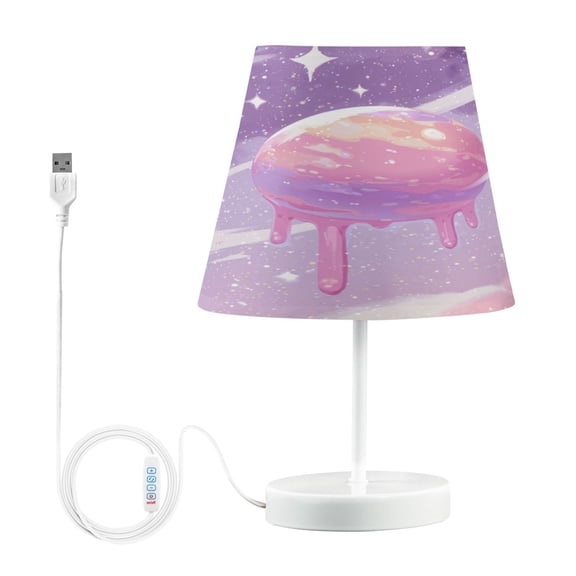 Table Lamp Medium 7.9x11.8 Inches Table Lamps Night Light Tools & Home Improvement Bedroom Lamp Guest Room Lamp Study Lamp Office Lamp Fantasy Cartoon Style Planet