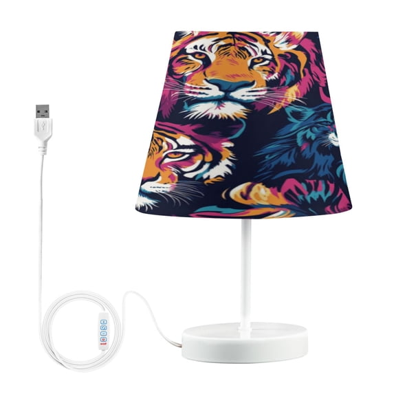 Table Lamp Medium 7.9x11.8 Inches Table Lamps Night Light Tools & Home Improvement Bedroom Lamp Guest Room Lamp Study Lamp Office Lamp The Mighty Tiger