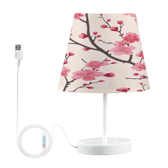 Table Lamp Medium 7.9x11.8 Inches Table Lamps Night Light Tools & Home Improvement Bedroom Lamp Guest Room Lamp Study Lamp Office Lamp Twig Flower