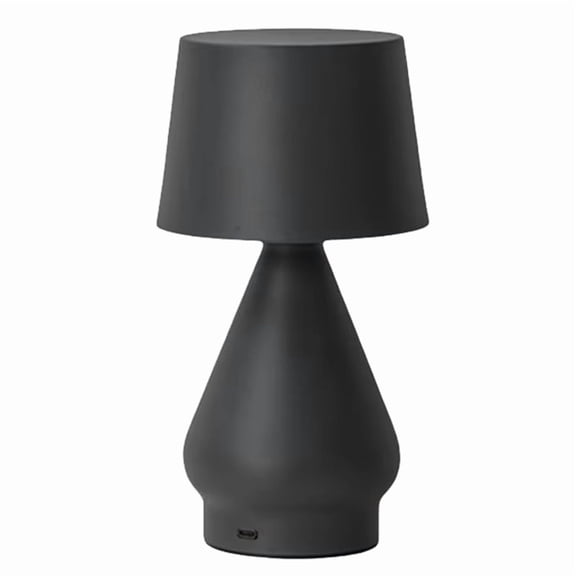 Table Lamp Rechargeable Decorative Iron Desk Lamp Home Indoor Bedroom Restaurant Bar LED Table Lamp B,1 * table lamp,Black