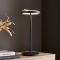 thumbnail image 1 of Table Lamp Satin Black  Wood, 1 of 2
